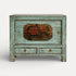 One-Off Elm Blue Distressed Sideboard L850mm Living Furniture Beachwood Designs 