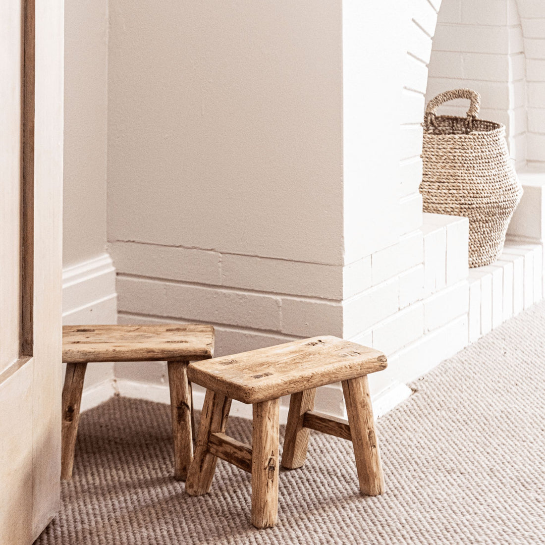 Original Baby Elm Stool Homewares Beachwood Designs 