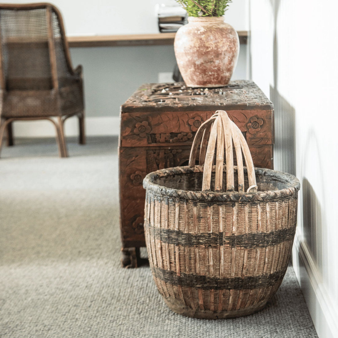 Original Chinese Fishing Basket Homewares Beachwood Designs 