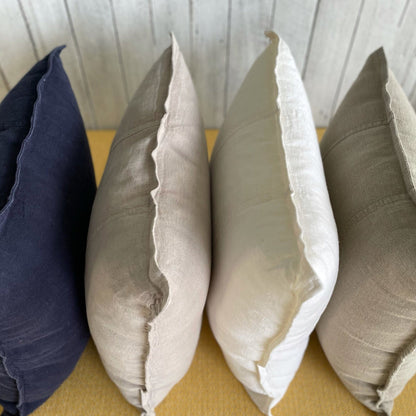 Outdoor Linen Cushion - 60 x 60cm Homewares Beachwood Designs 