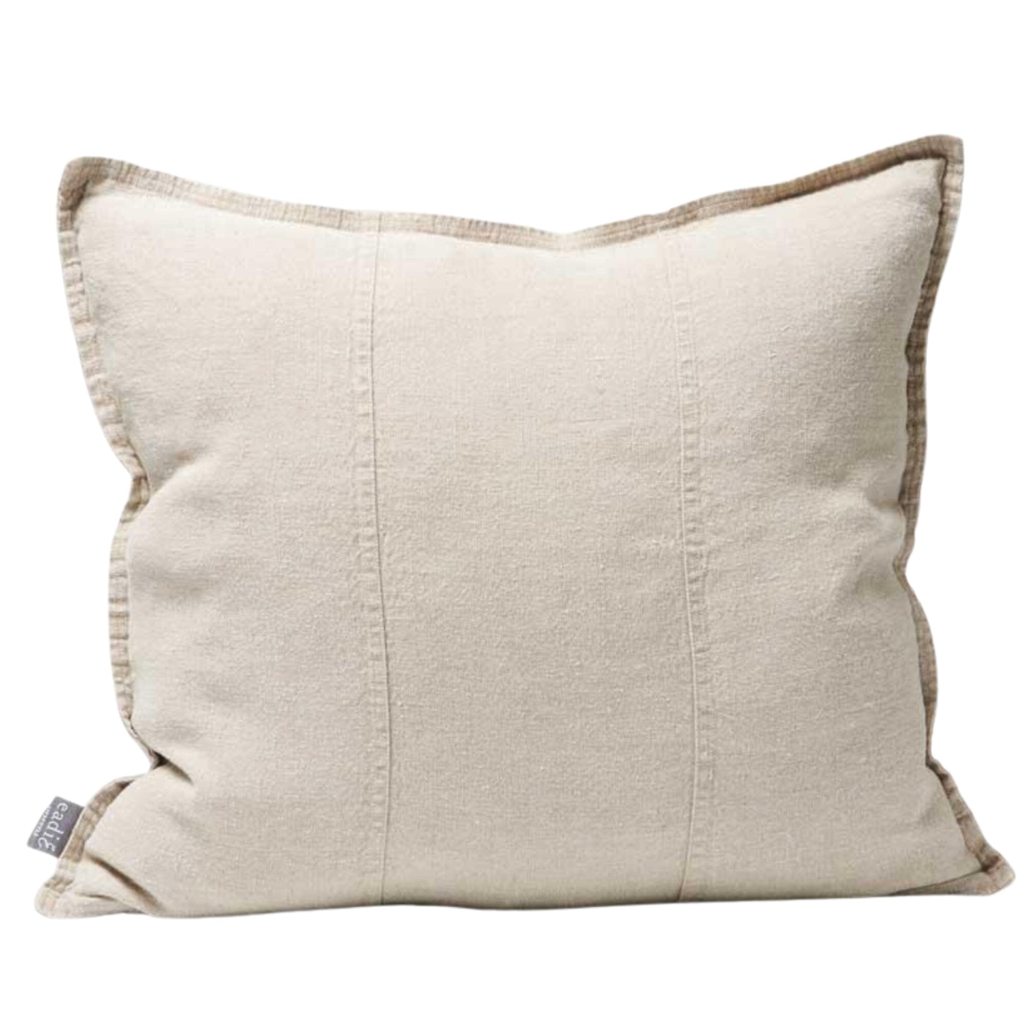 Outdoor Linen Cushion - 60 x 60cm Homewares Beachwood Designs 