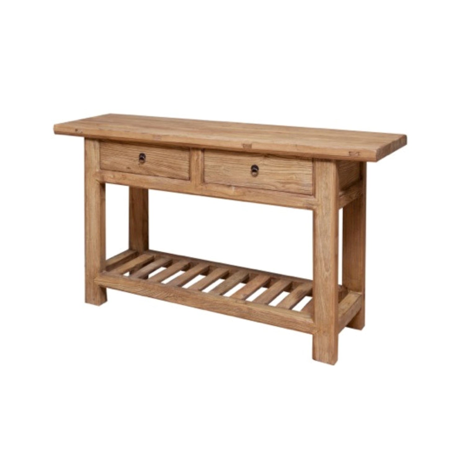 Overhang Elm Console L1200mm Living Furniture Beachwood Designs Natural Elm 