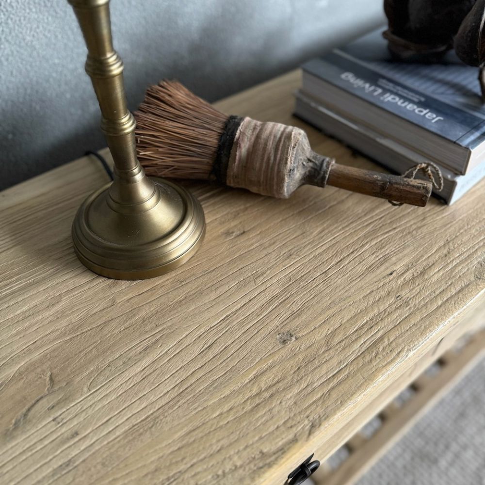 Overhang Elm Console L1600mm - Natural Living Furniture Beachwood Designs 