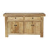 Overhang Elm Sideboard L1500mm Living Furniture Beachwood Designs Natural Elm