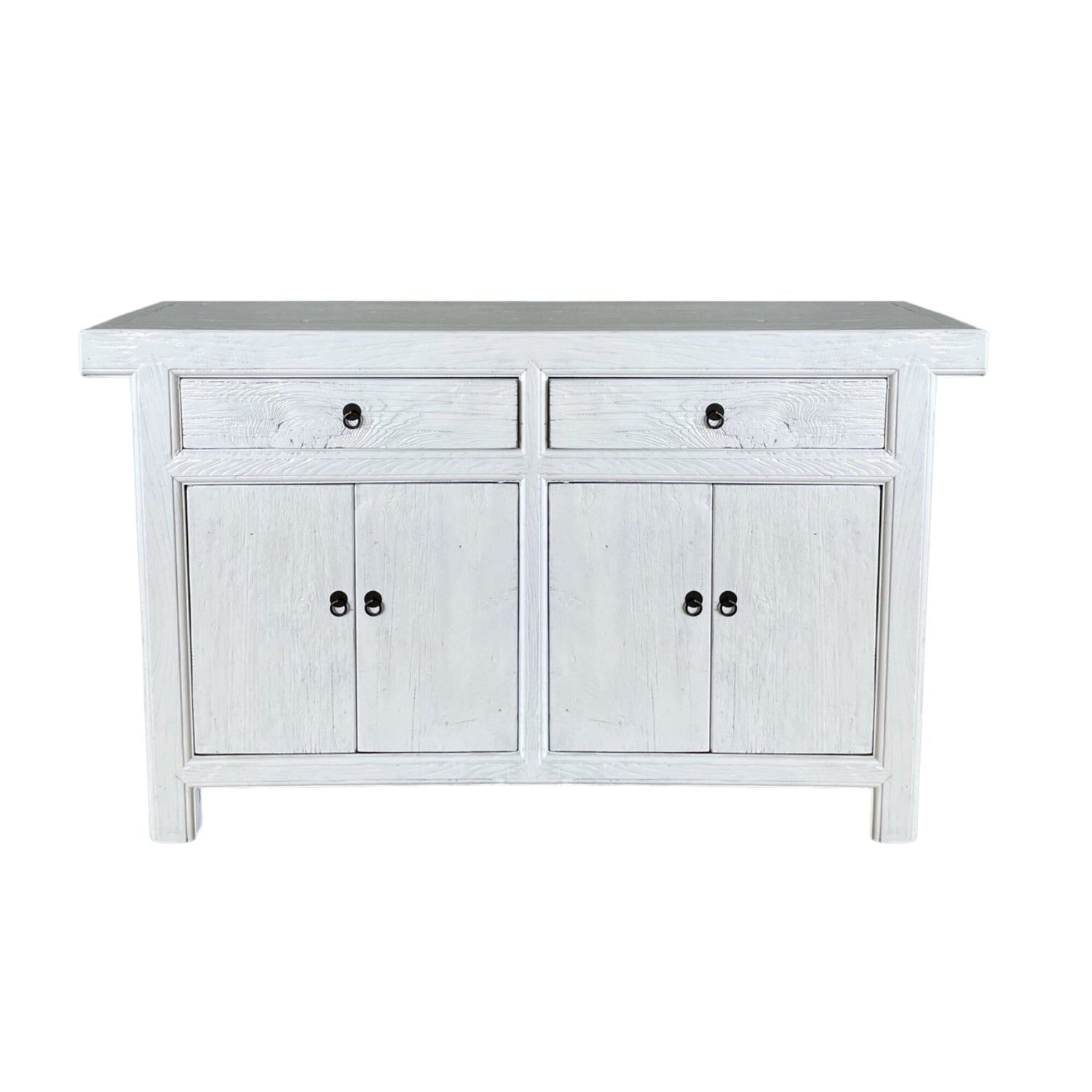 Overhang Elm Sideboard L1500mm Living Furniture Beachwood Designs Painted White Elm 