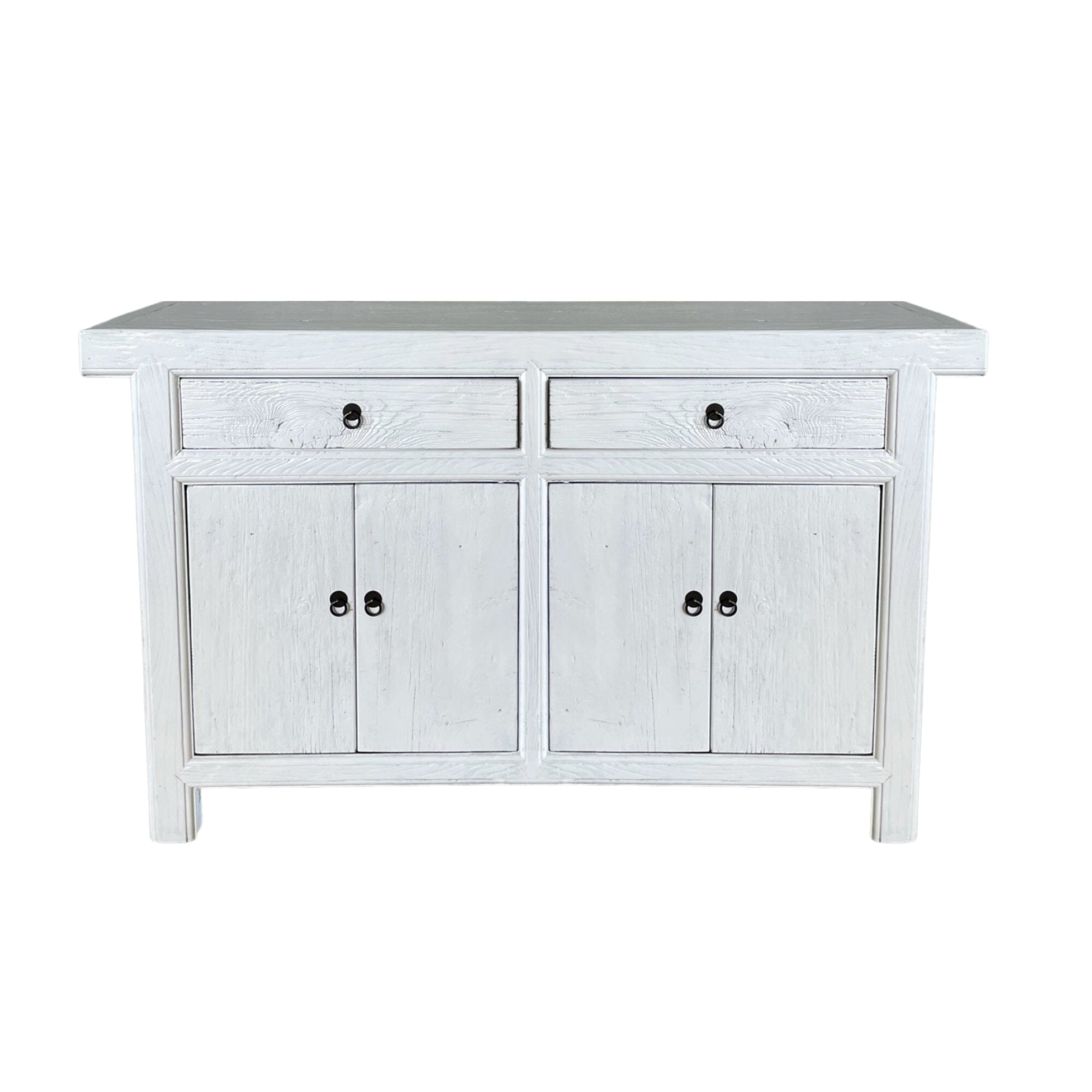 Overhang Elm Sideboard L1500mm Living Furniture Beachwood Designs Painted White Elm 