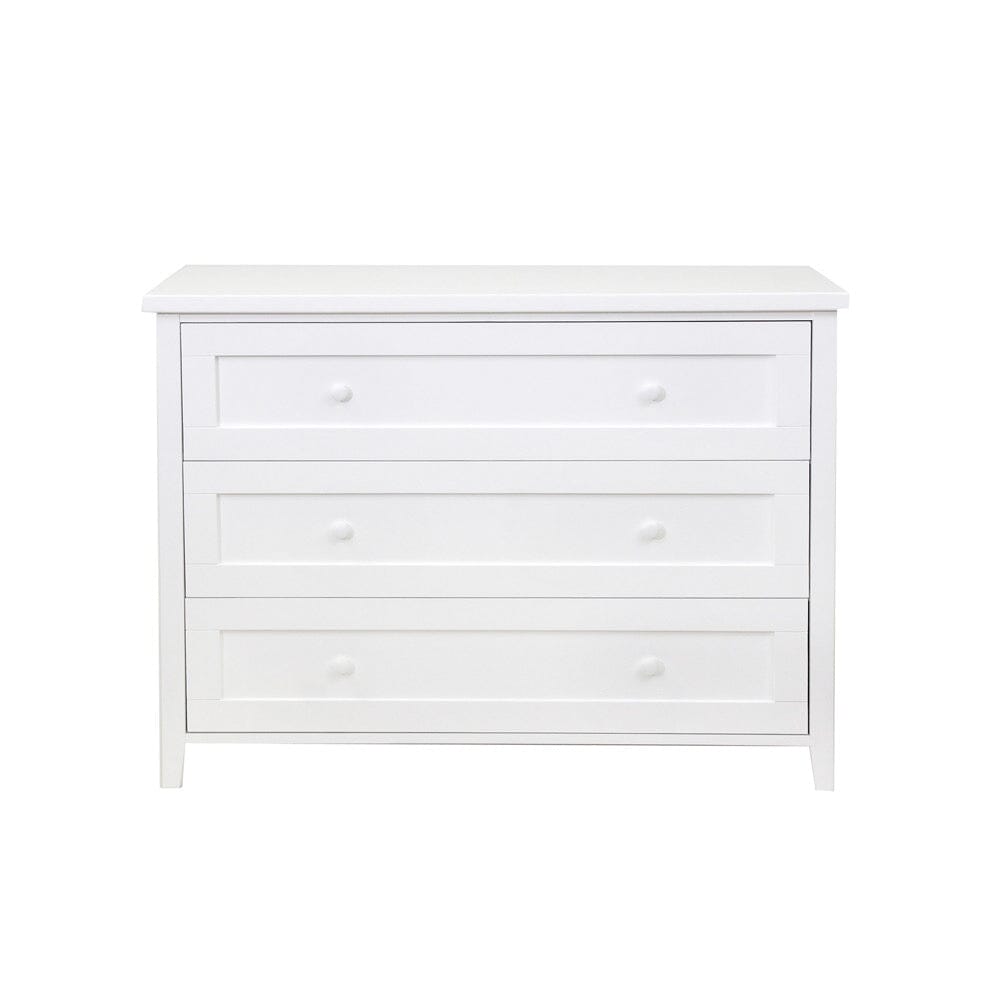 Pacific Chest of Drawers L1200mm Bedroom Furniture Beachwood Designs White 