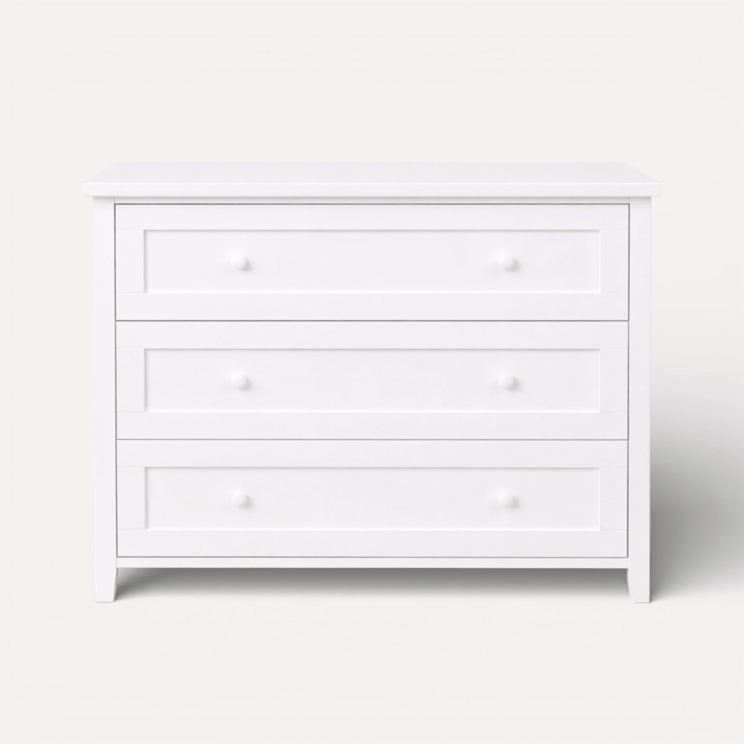 Pacific Chest of Drawers L1200mm Bedroom Furniture Beachwood Designs White 
