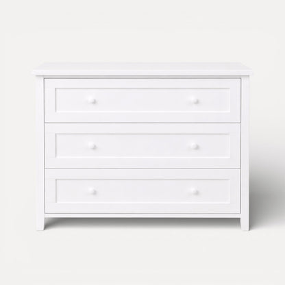 Pacific Chest of Drawers L1200mm Bedroom Furniture Beachwood Designs White 
