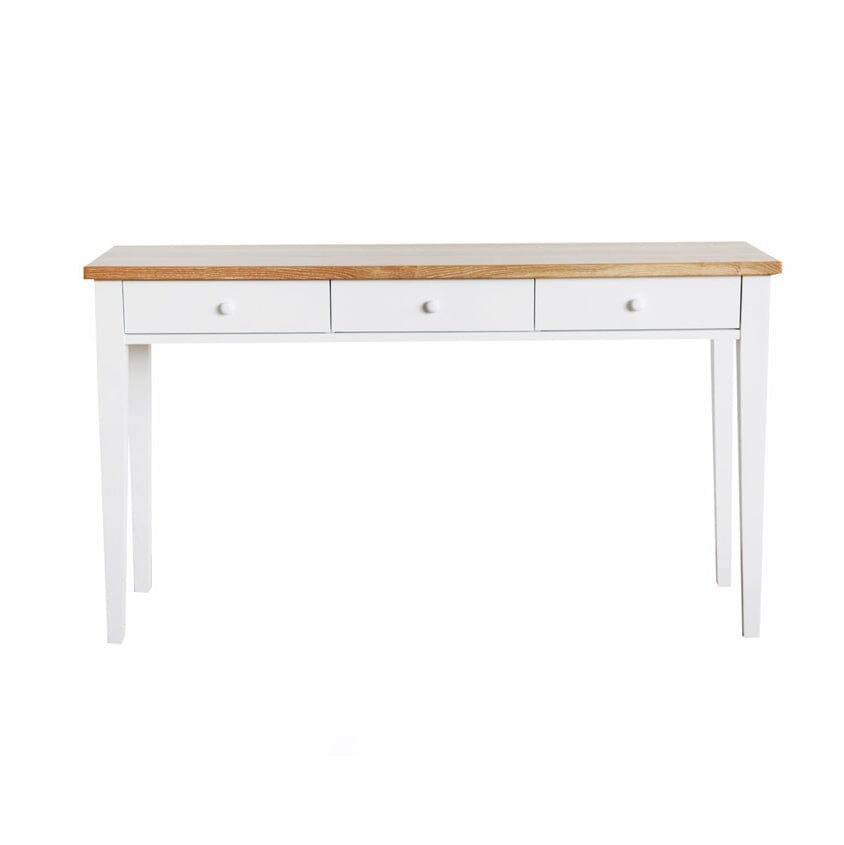 Pacific Console L1500mm Living Furniture Beachwood Designs White &amp; Limed Ash 