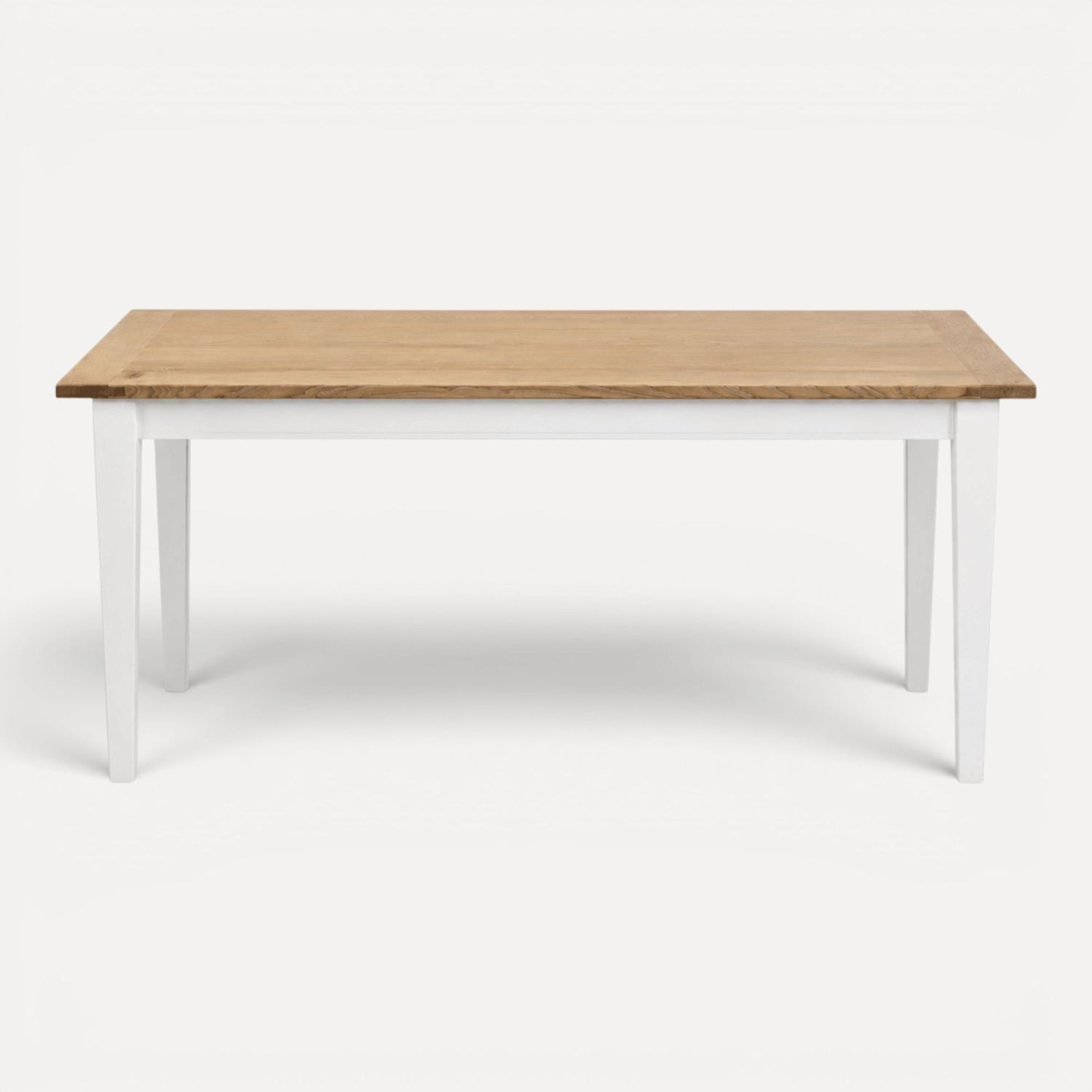 Pacific Dining Table L1800mm Dining Furniture Beachwood Designs White &amp; Limed Ash 