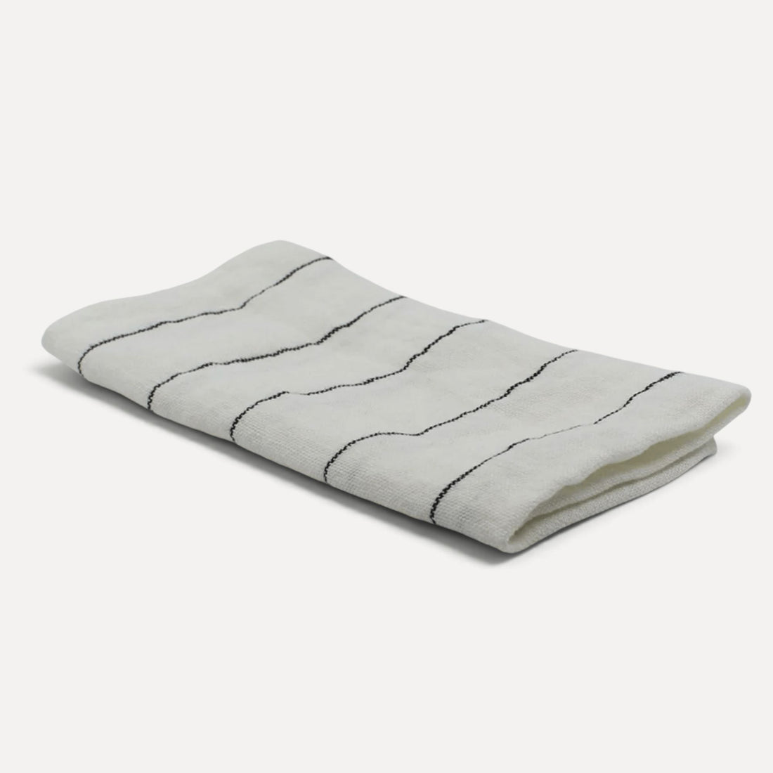 Pinstripe Linen Napkins (Set of 12) Homewares Beachwood Designs 