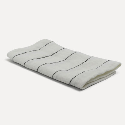 Pinstripe Linen Napkins (Set of 12) Homewares Beachwood Designs 