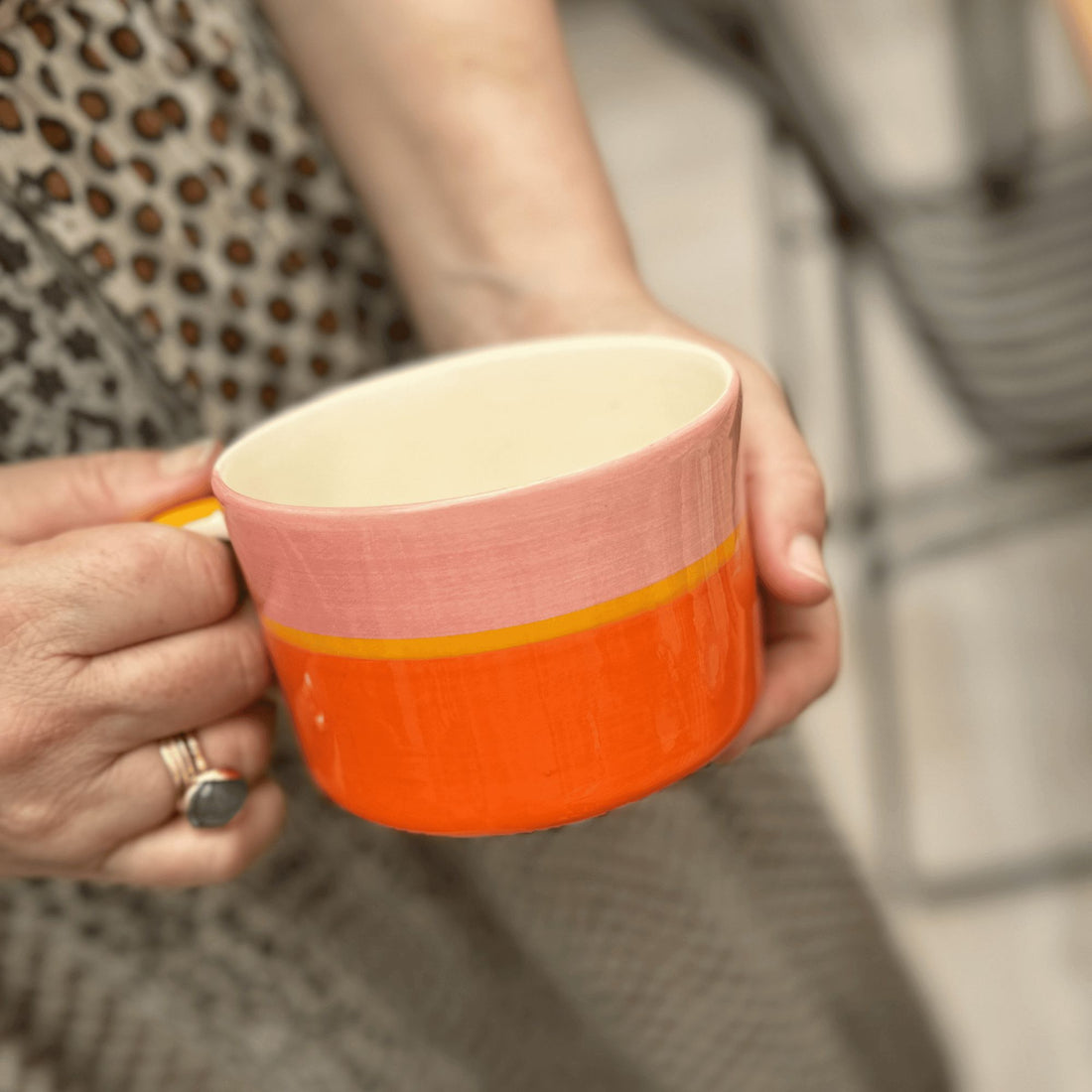 Portuguese Ceramic Mug Homewares Beachwood Designs 