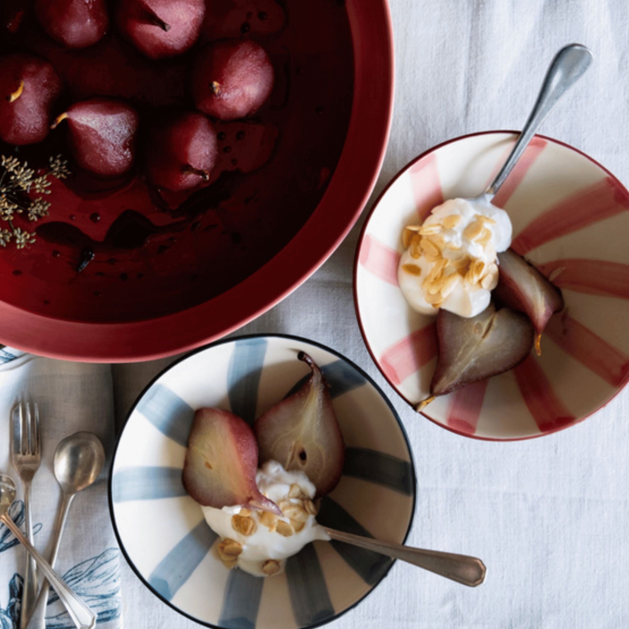 Portuguese Ceramic Serving Bowl Homewares Beachwood Designs 