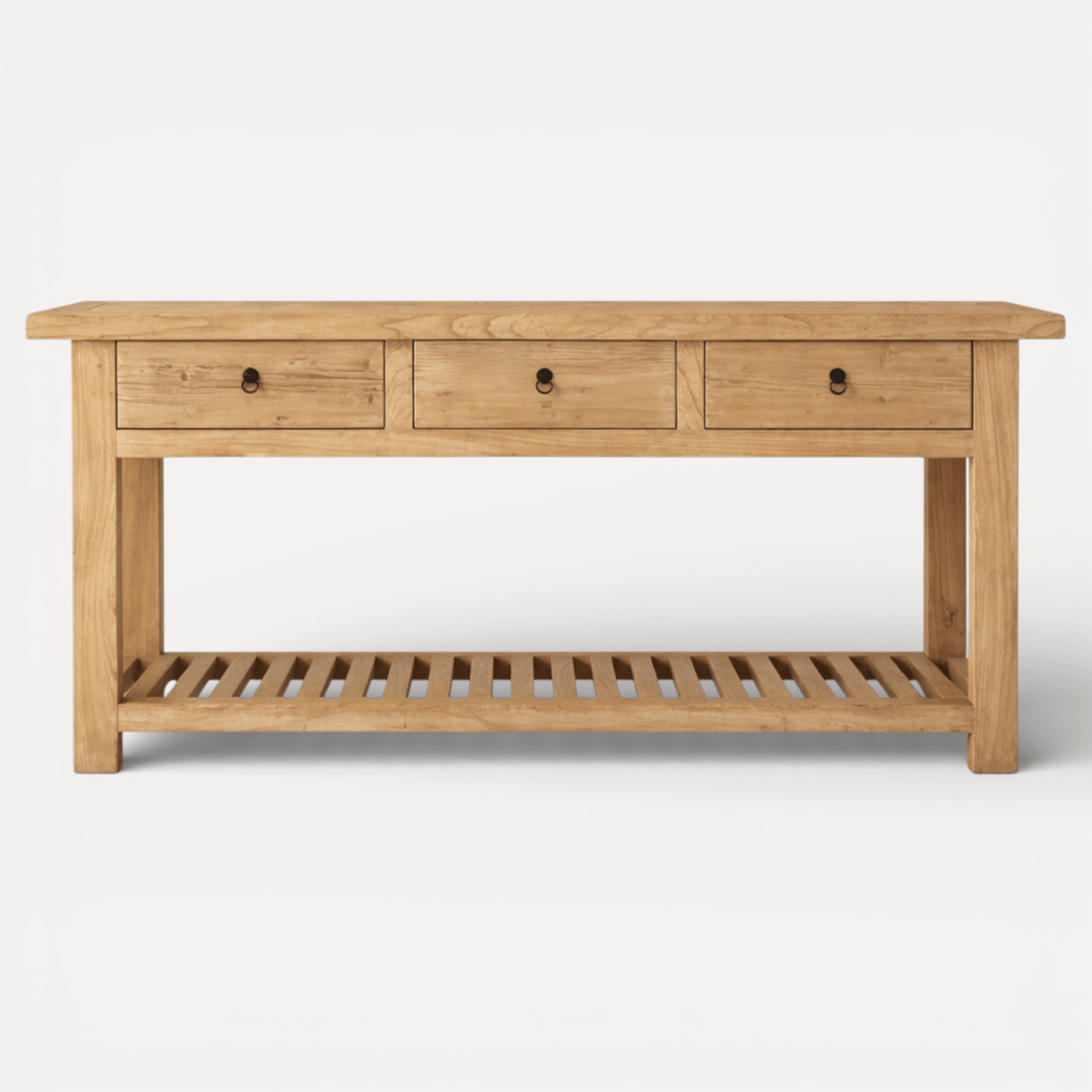Overhang Elm Console L1800mm