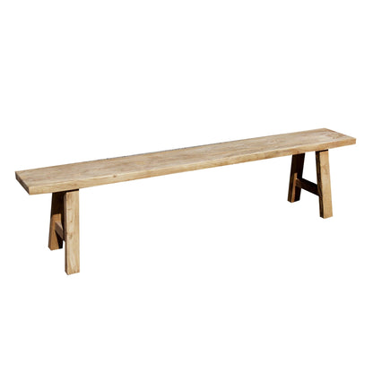 Reclaimed Elm Bench Seat L1200mm Dining Furniture Beachwood Designs 