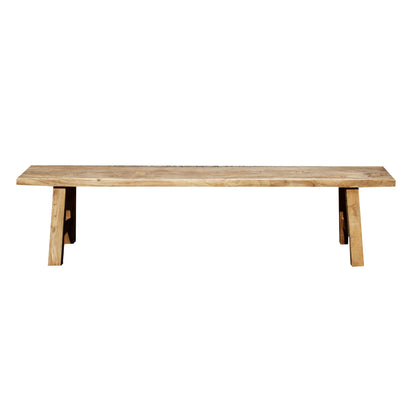 Reclaimed Elm Bench Seat L2100mm Dining Furniture Beachwood Designs