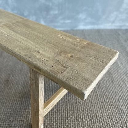 Reclaimed Elm Bench Seat L2100mm Dining Furniture Beachwood Designs