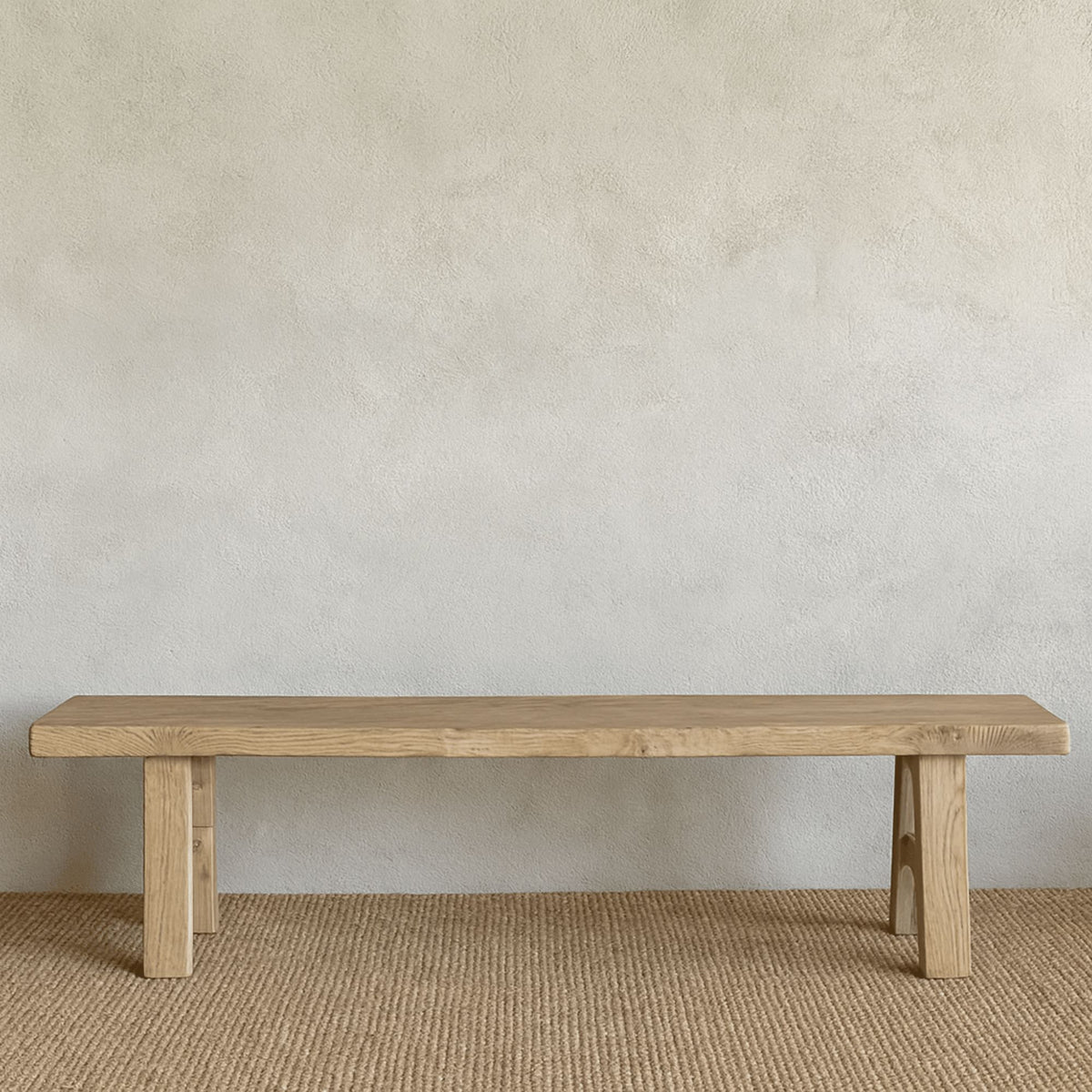 Reclaimed Elm Bench Seat L2100mm Dining Furniture Beachwood Designs