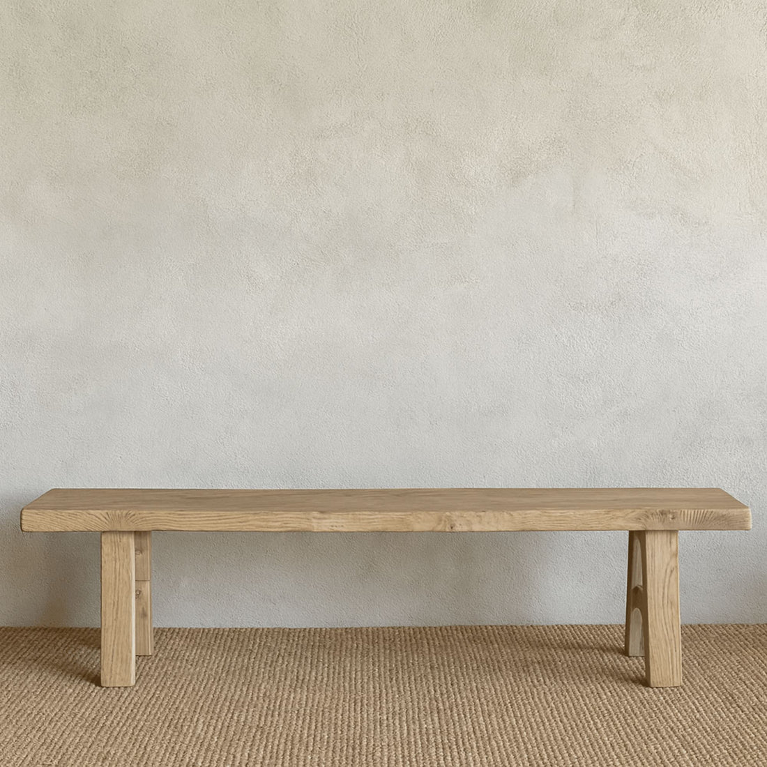 Reclaimed Elm Bench Seat L2100mm Dining Furniture Beachwood Designs