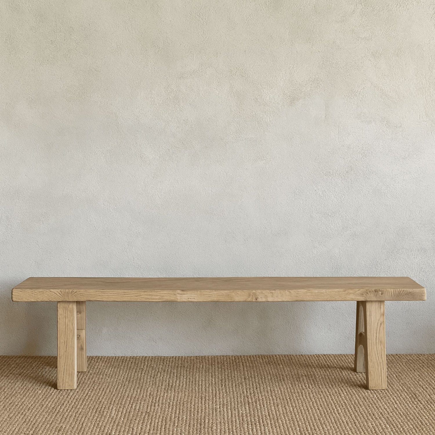 Reclaimed Elm Bench Seat L2100mm Dining Furniture Beachwood Designs