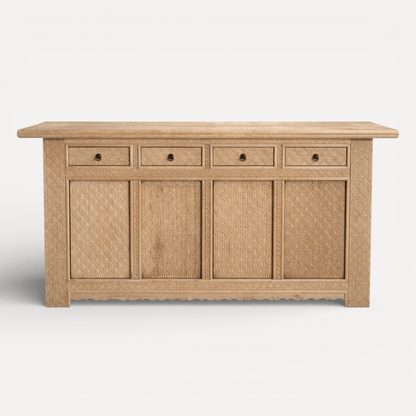 Carved Elm Sideboard L2000mm