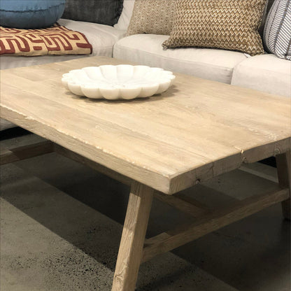 Reclaimed Elm Coffee Table Living Furniture Beachwood Designs 