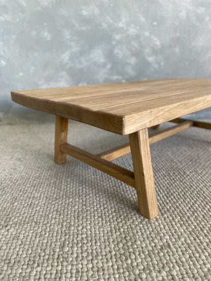 Reclaimed Elm Coffee Table Living Furniture Beachwood Designs 