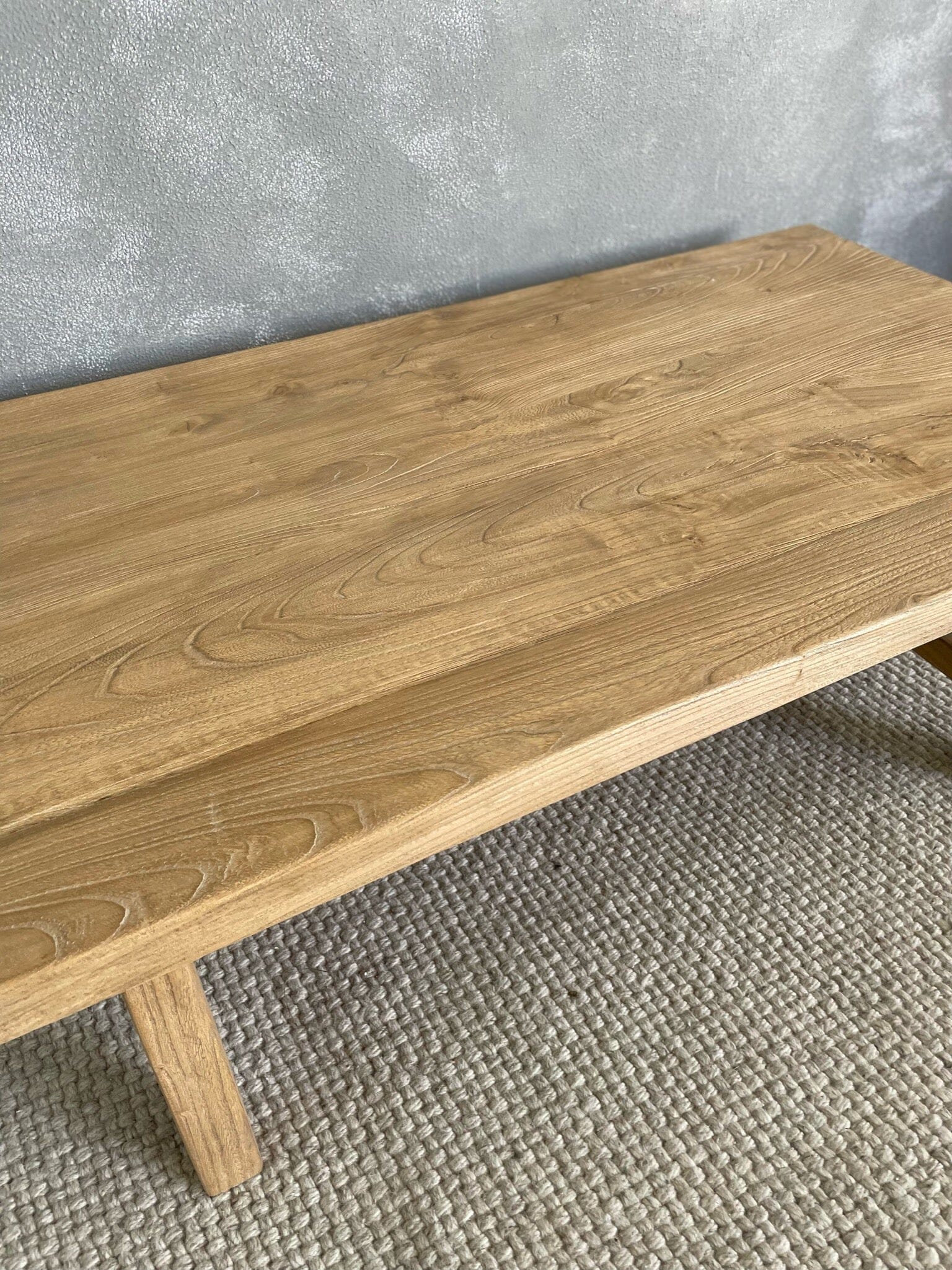 Reclaimed Elm Coffee Table Living Furniture Beachwood Designs 