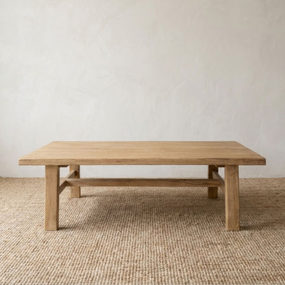 Reclaimed Elm Coffee Table Living Furniture Beachwood Designs 