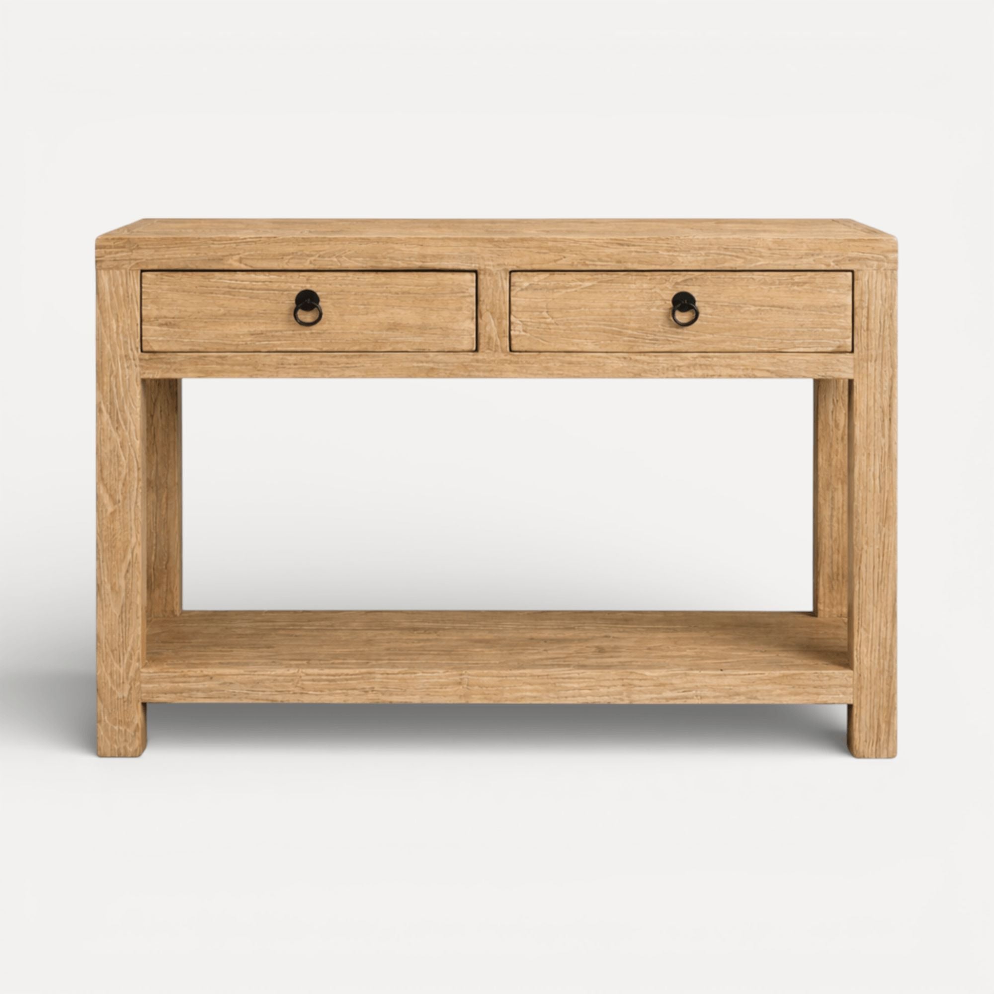 Reclaimed Elm Console L1000mm Living Furniture Beachwood Designs Natural Elm 