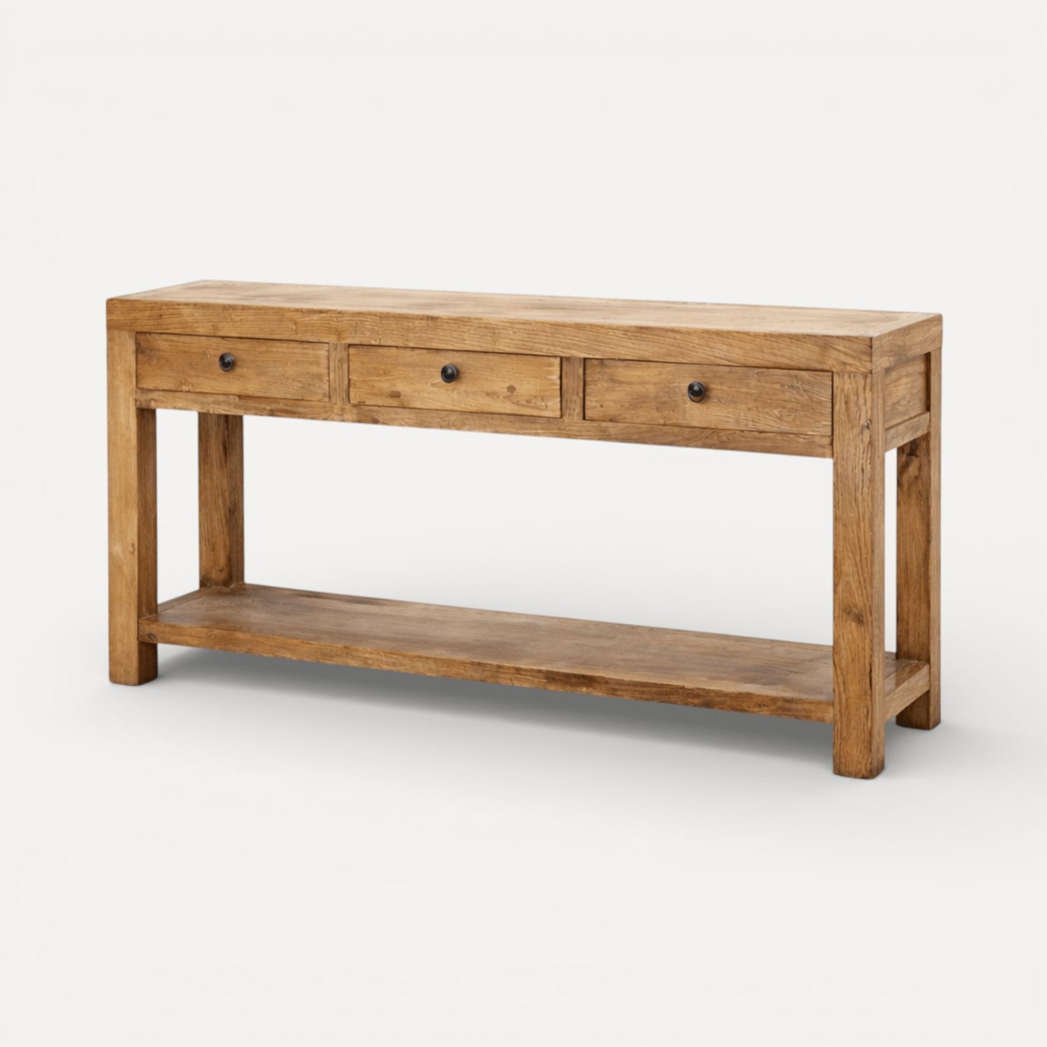 Reclaimed Elm Console L1800mm Living Furniture Beachwood Designs 