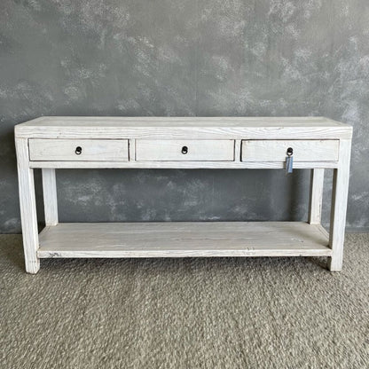 Reclaimed Elm Console L1800mm Living Furniture Beachwood Designs 