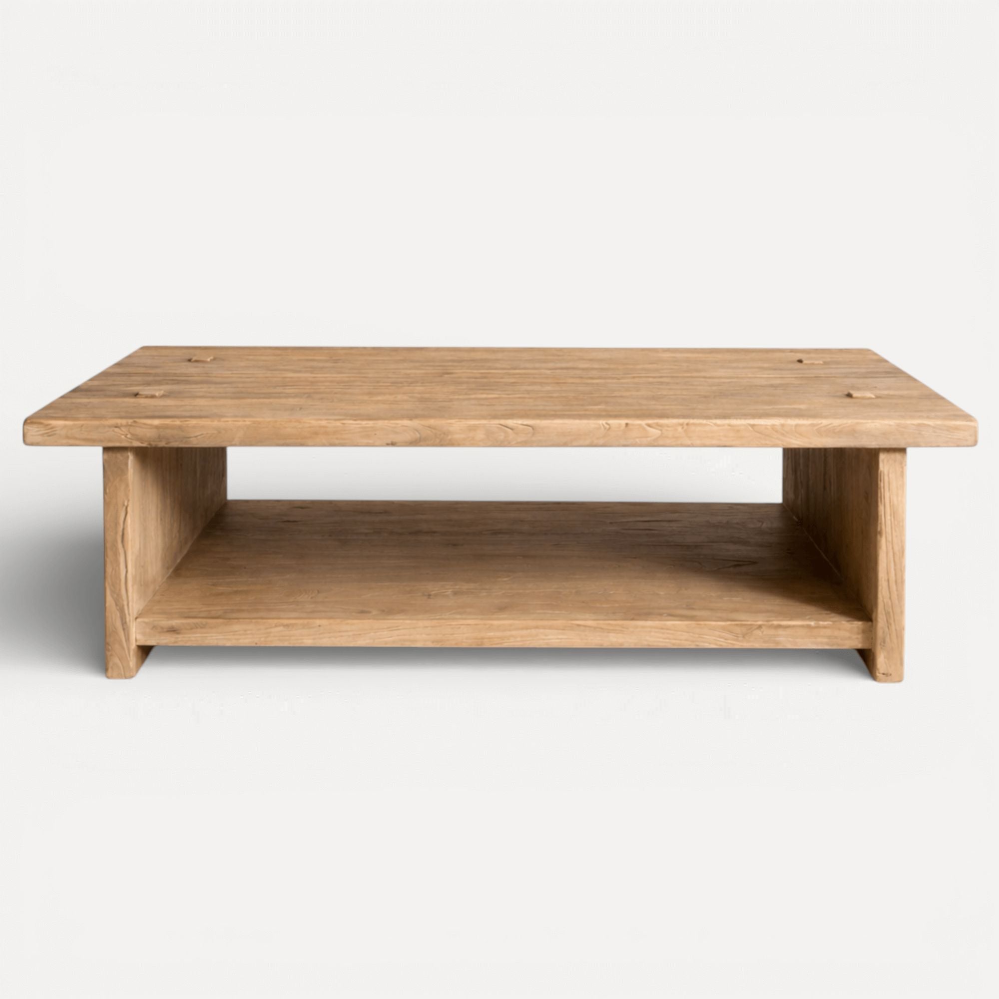 Reclaimed Elm Join Detail Coffee Table Living Furniture Beachwood Designs