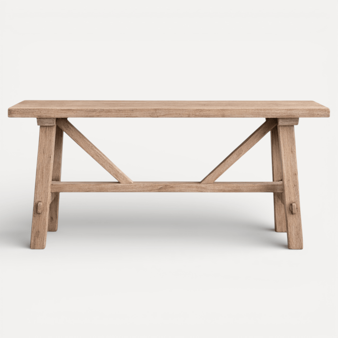 Cross Strut Elm Console L1600mm
