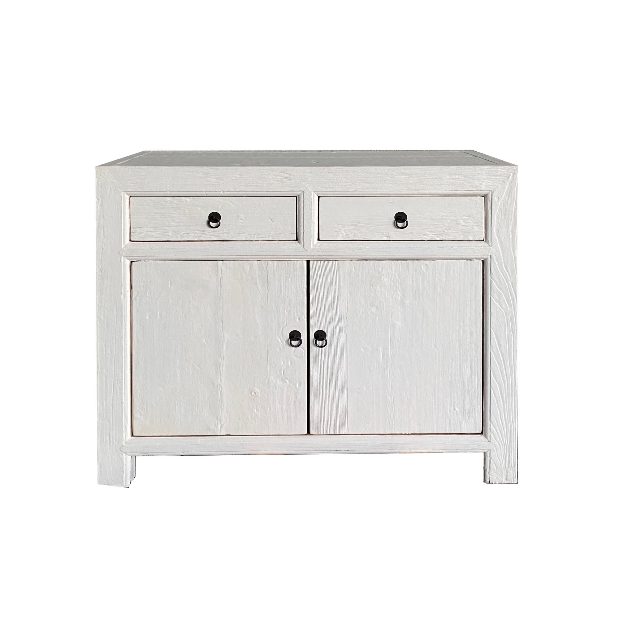 Reclaimed Elm Sideboard L1000mm Living Furniture Beachwood Designs Painted White Elm 