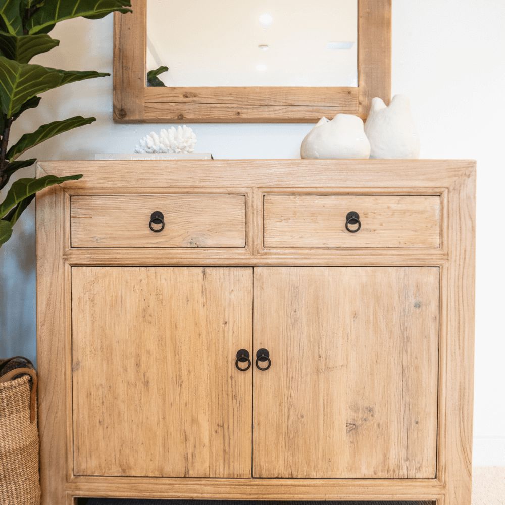 Reclaimed Elm Sideboard L1400mm Living Furniture Beachwood Designs 