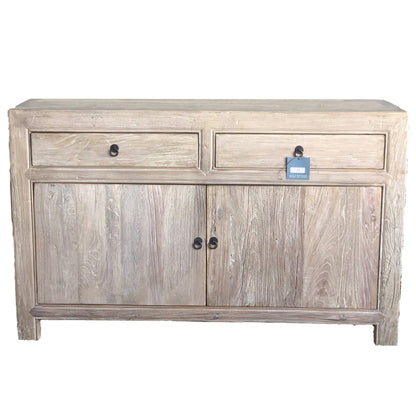 Reclaimed Elm Sideboard L1400mm Living Furniture Beachwood Designs Vintage Grey Elm 