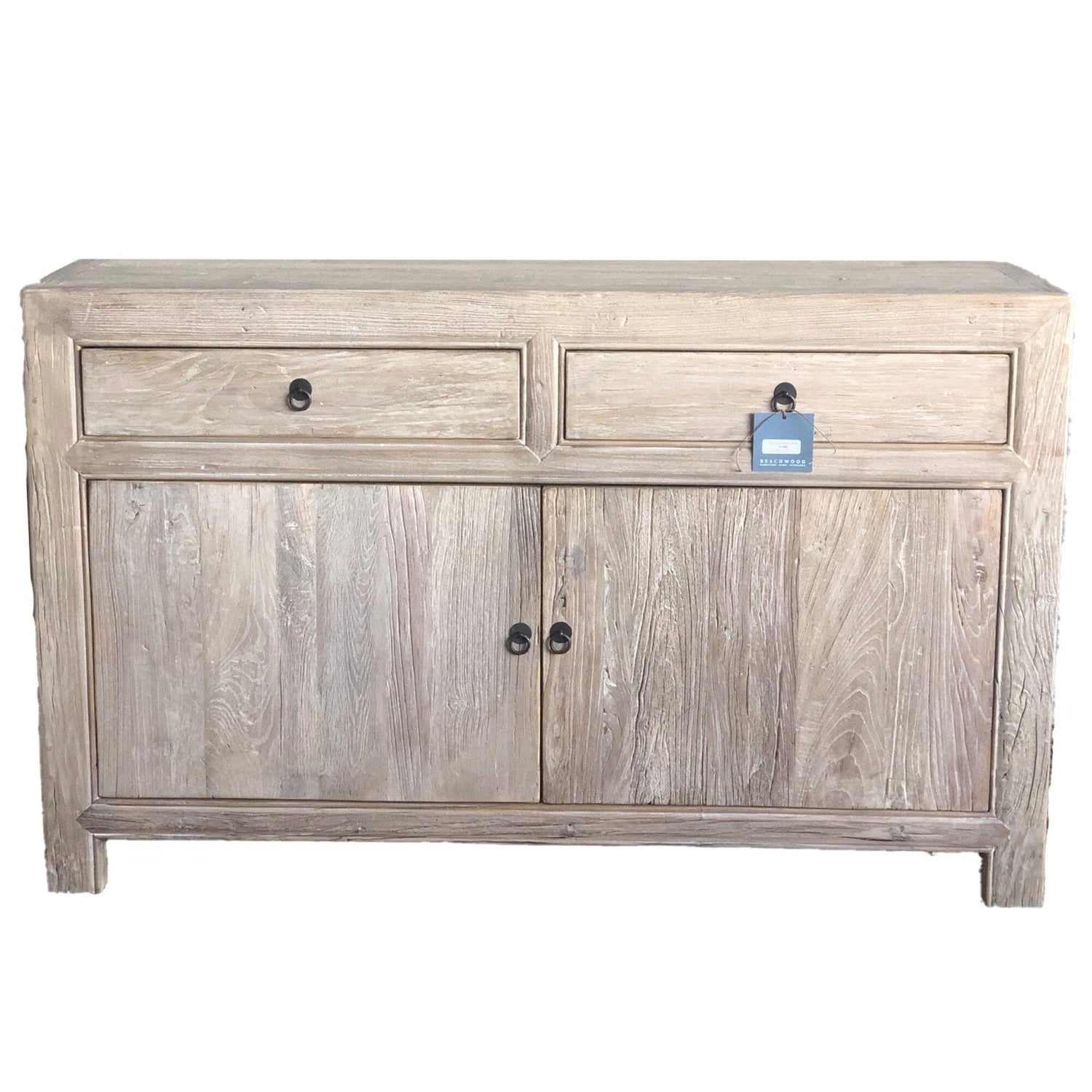 Reclaimed Elm Sideboard L1400mm Living Furniture Beachwood Designs Vintage Grey Elm 