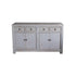 Reclaimed Elm Sideboard L1600mm Living Furniture Beachwood Designs Painted Light Grey Elm 