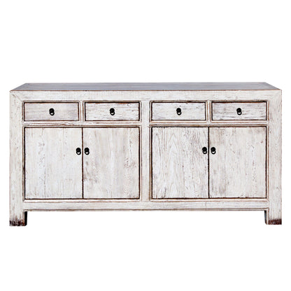 Reclaimed Elm Sideboard L2000mm Living Furniture Beachwood Designs Painted White Elm