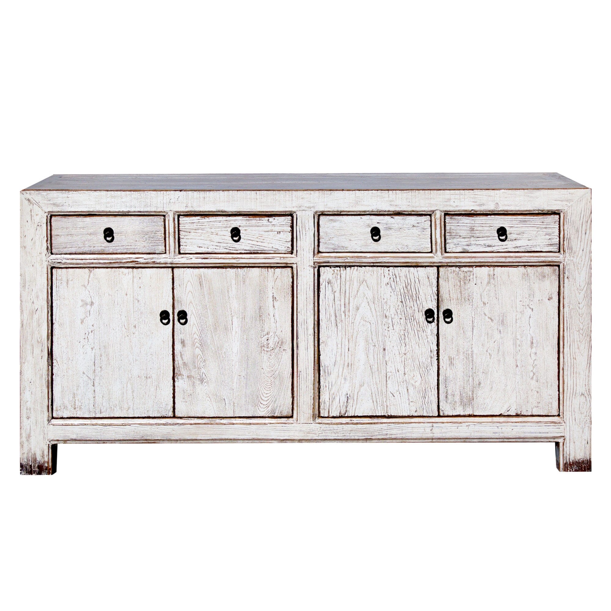 Reclaimed Elm Sideboard L2000mm Living Furniture Beachwood Designs Painted White Elm 