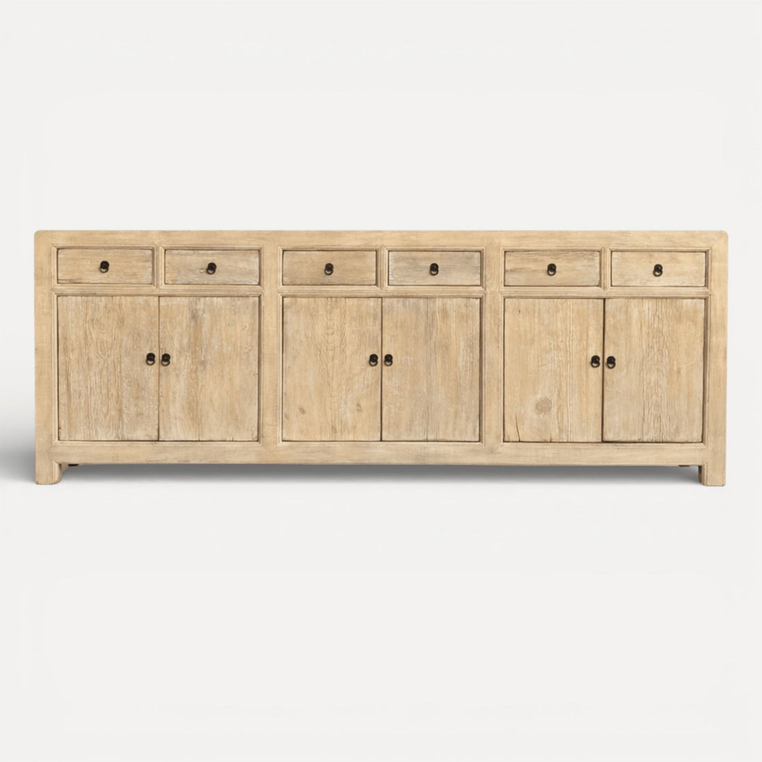 Reclaimed Elm Sideboard L2200mm Living Furniture Beachwood Designs Natural Elm 
