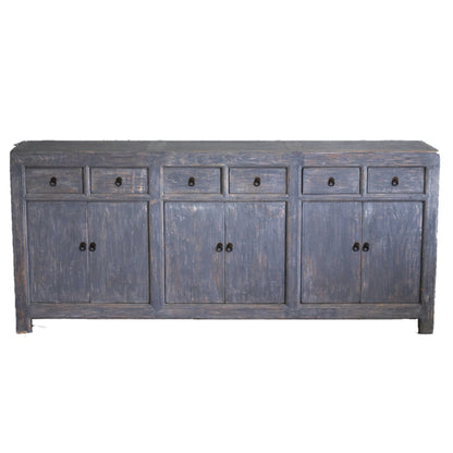 Reclaimed Elm Sideboard L2200mm Living Furniture Beachwood Designs Painted Grey Elm 