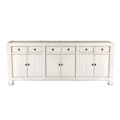 Reclaimed Elm Sideboard L2200mm Living Furniture Beachwood Designs Painted White Elm 