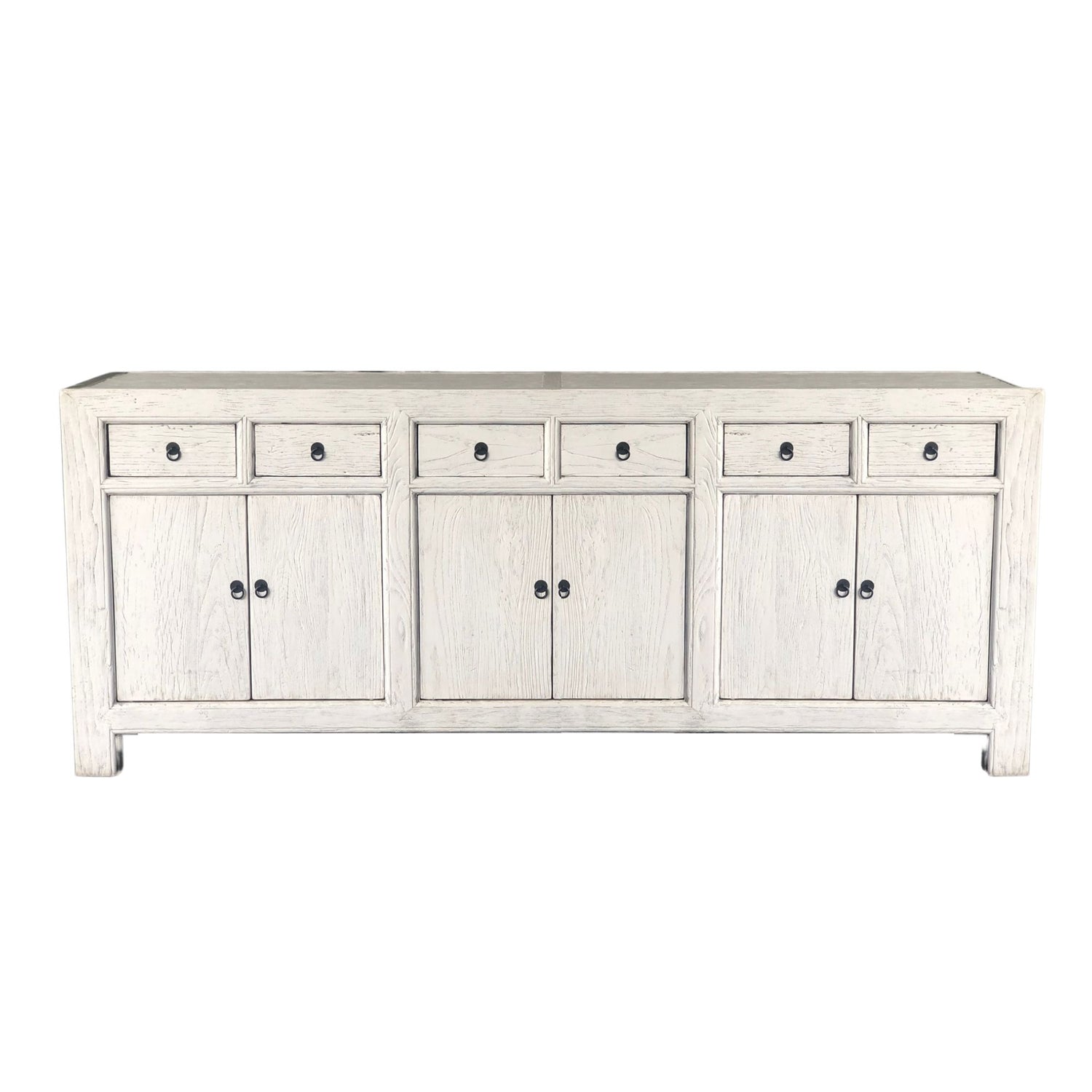 Reclaimed Elm Sideboard L2200mm Living Furniture Beachwood Designs Painted White Elm 