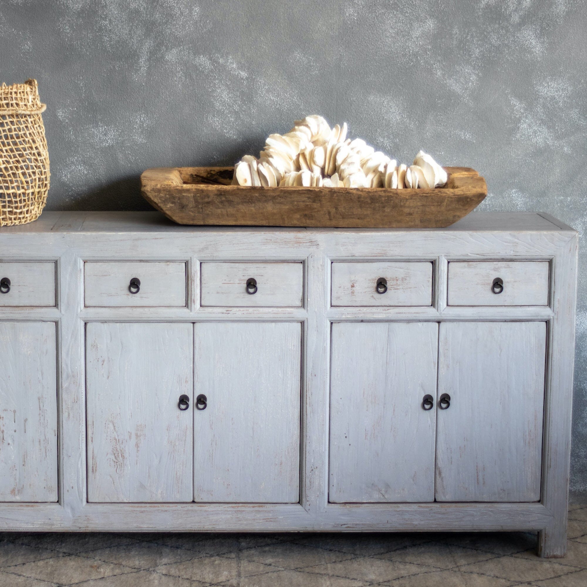 Reclaimed Elm Sideboard L2400mm Living Furniture Beachwood Designs 