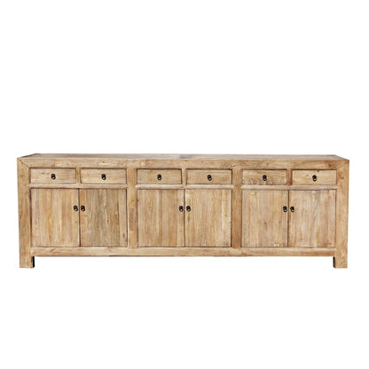 Reclaimed Elm Sideboard L2400mm Living Furniture Beachwood Designs 