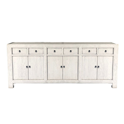 Reclaimed Elm Sideboard L2400mm Living Furniture Beachwood Designs Painted White Elm 